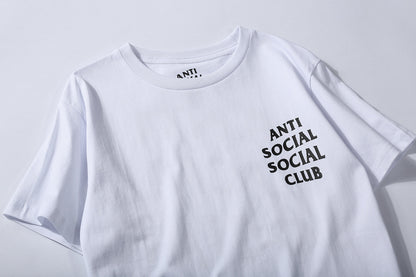 "Anti-Social Social Club" Cotton Print T-Shirt
