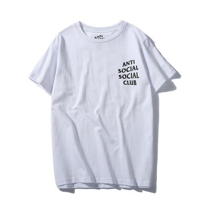 "Anti-Social Social Club" Cotton Print T-Shirt