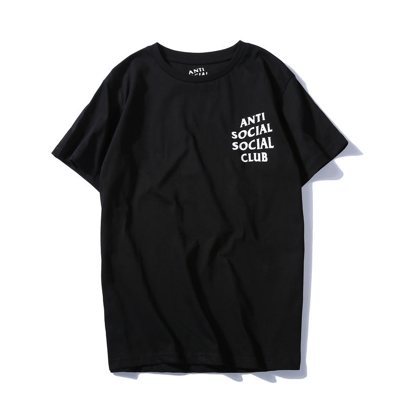 "Anti-Social Social Club" Cotton Print T-Shirt