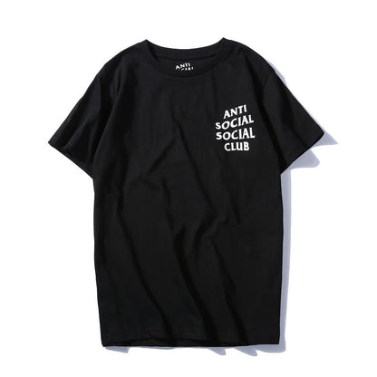 "Anti-Social Social Club" Cotton Print T-Shirt