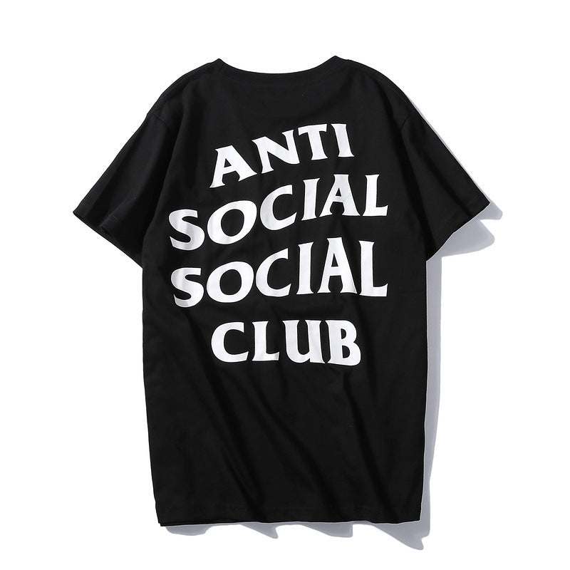 "Anti-Social Social Club" Cotton Print T-Shirt