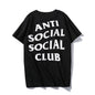 "Anti-Social Social Club" Cotton Print T-Shirt