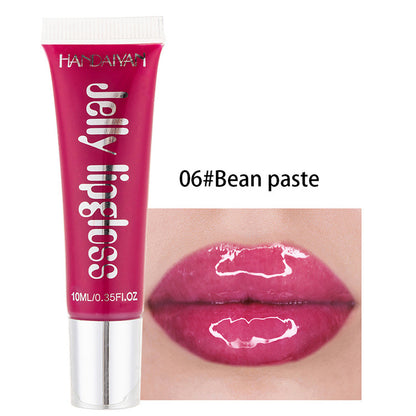 Candy Color Lip Gloss with Mirror Finish