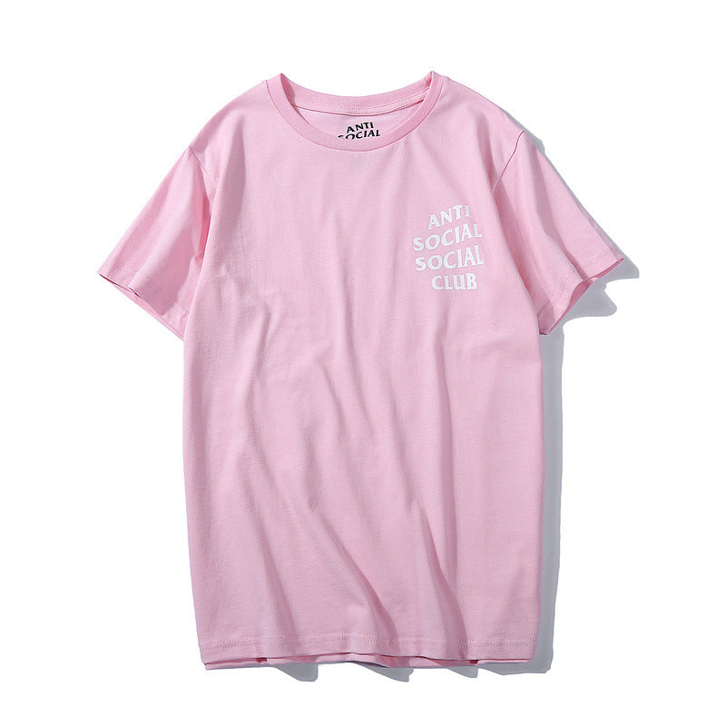 "Anti-Social Social Club" Cotton Print T-Shirt