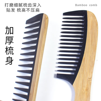 Bamboo Hair Combs - Anti-Static Wooden Design