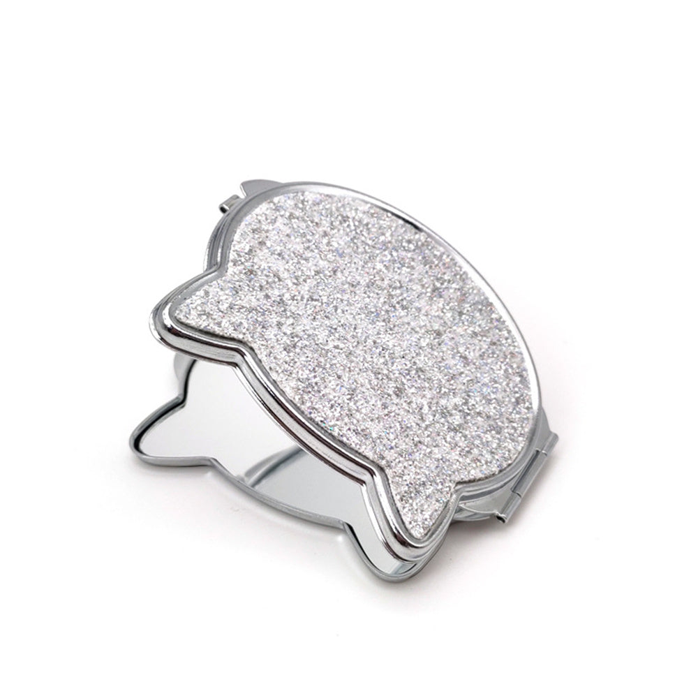 Portable Double-Sided Mini Cat Makeup Mirror