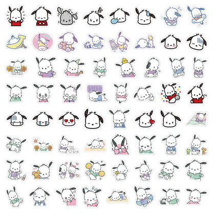64 PCS Sanrio Waterproof Stickers