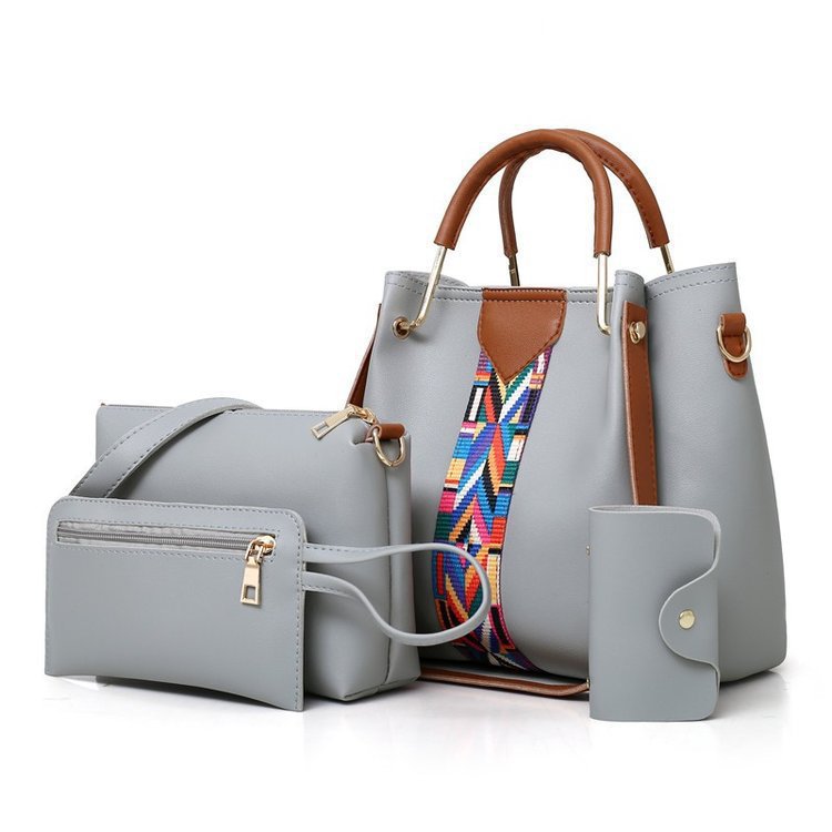 Fashionable Four-Piece Purse Set