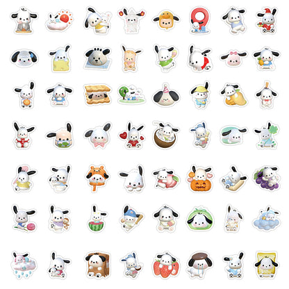 64 PCS Sanrio Waterproof Stickers