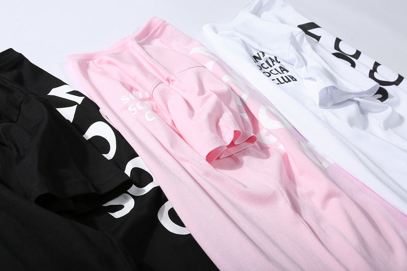 "Anti-Social Social Club" Cotton Print T-Shirt