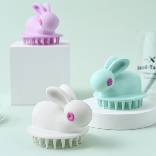 Rubber Shampoo Brush Scalp Massages