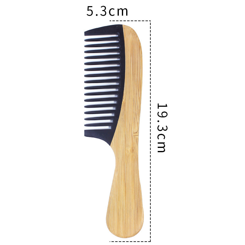 Bamboo Hair Combs - Anti-Static Wooden Design