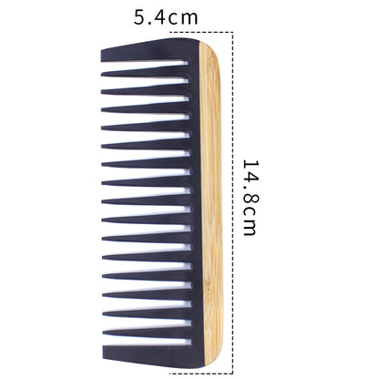 Bamboo Hair Combs - Anti-Static Wooden Design