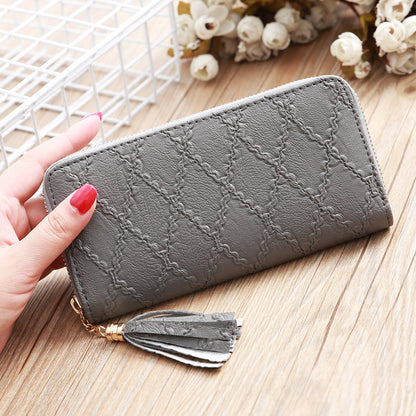 Large Capacity Wallet w/ Tassels
