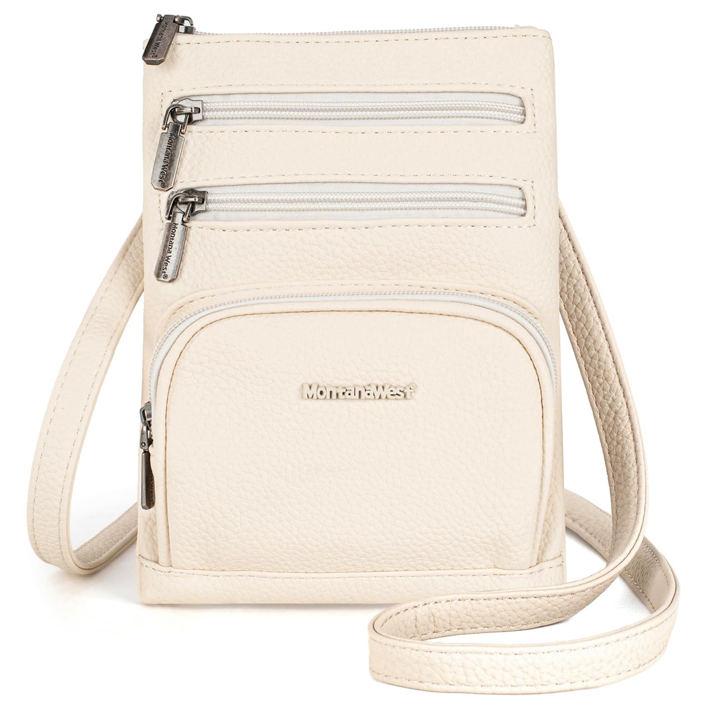 Montana West Small Vegan Leather Cross-Body Purse