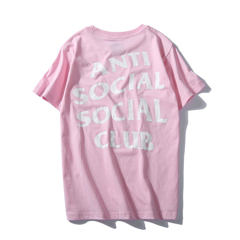 "Anti-Social Social Club" Cotton Print T-Shirt