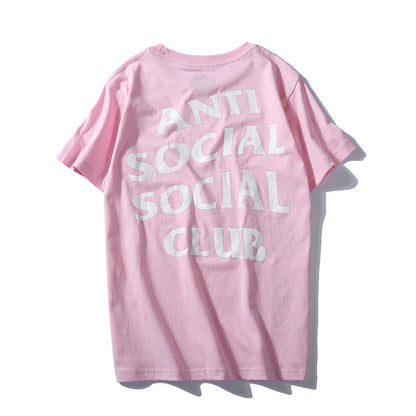 "Anti-Social Social Club" Cotton Print T-Shirt