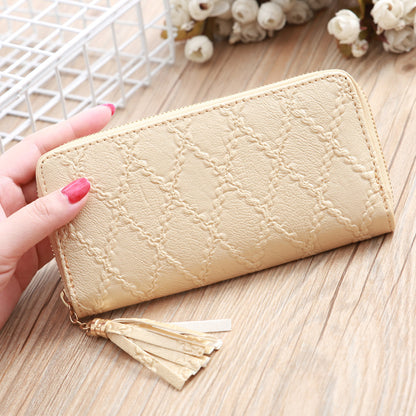 Large Capacity Wallet w/ Tassels