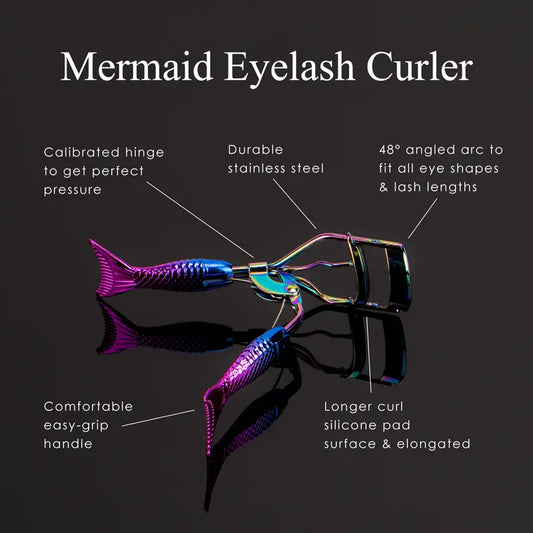 1Pc Mermaid Purple Eyelash Curler