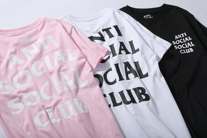 "Anti-Social Social Club" Cotton Print T-Shirt