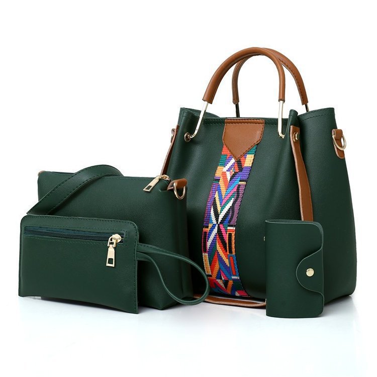 Fashionable Four-Piece Purse Set