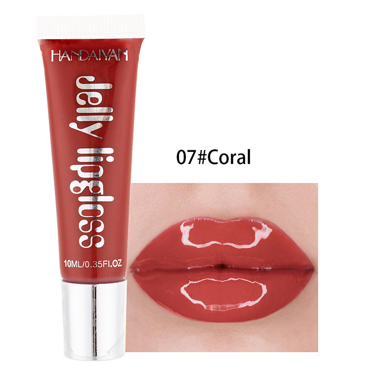 Candy Color Lip Gloss with Mirror Finish