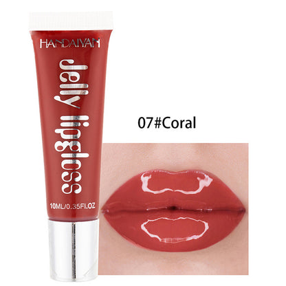 Candy Color Lip Gloss with Mirror Finish