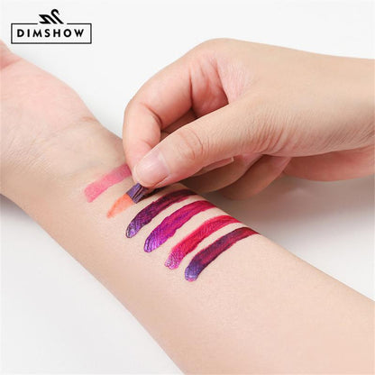 6 Colors - Peel Off Lip Gloss - Waterproof Velvet Liquid