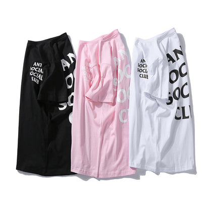 "Anti-Social Social Club" Cotton Print T-Shirt