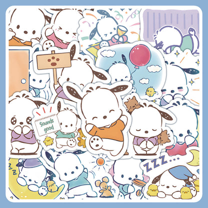 64 PCS Sanrio Waterproof Stickers