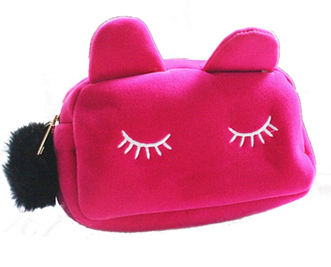 Cat Makeup Pouch/Coin Purse