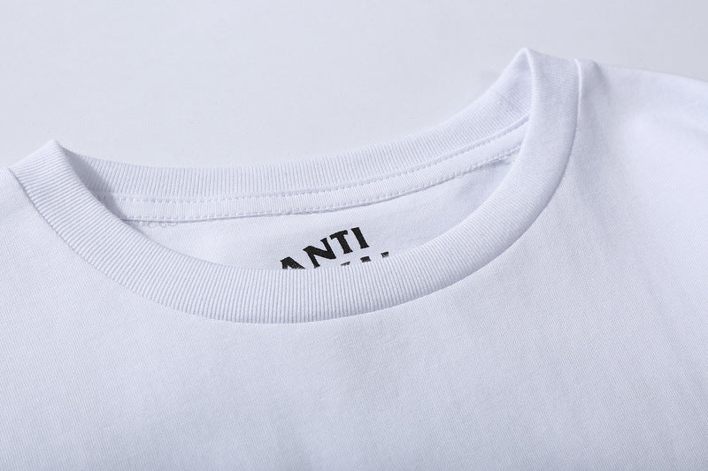 "Anti-Social Social Club" Cotton Print T-Shirt