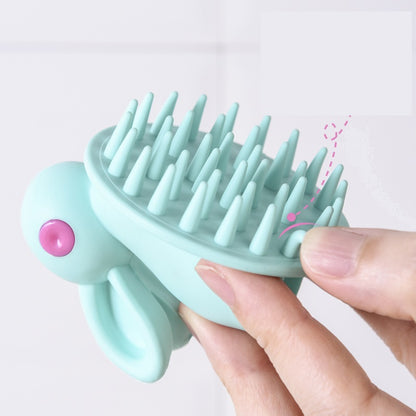 Rubber Shampoo Brush Scalp Massages