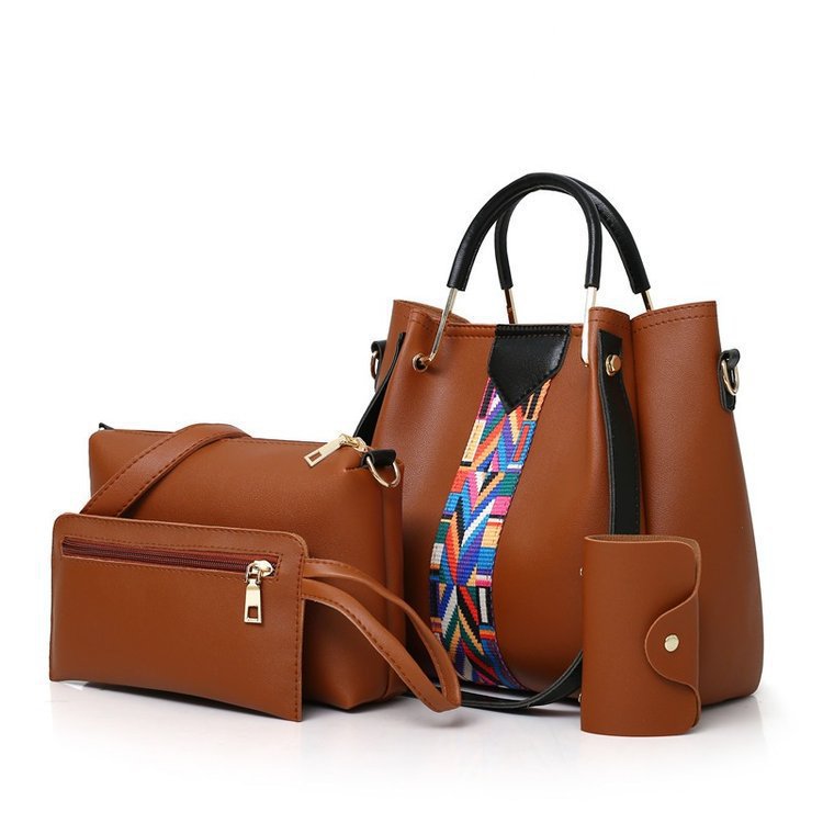 Fashionable Four-Piece Purse Set
