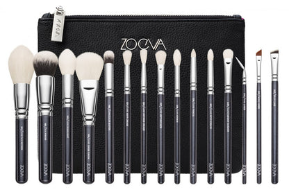 15-Piece Rose Gold Makeup Brush Set